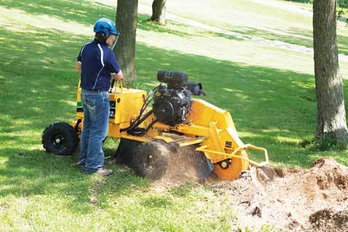 stump grinder