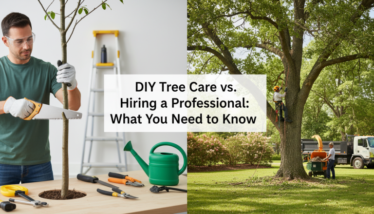 DIY Tree Care vs. Hiring a Professional: What You Need to Know
