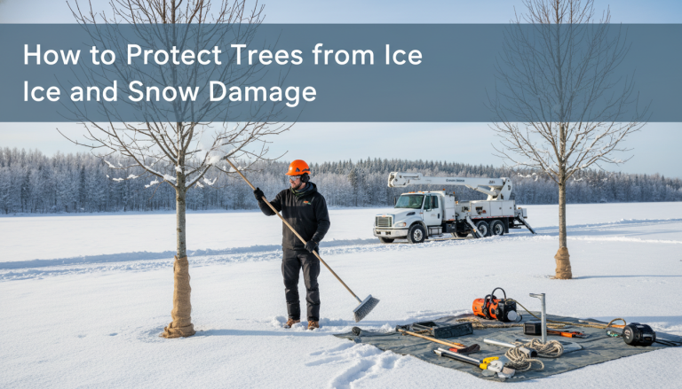 How to Protect Trees from Ice and Snow Damage