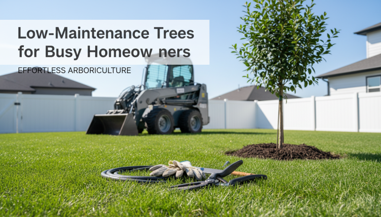 Low-Maintenance Trees for Busy Homeowners