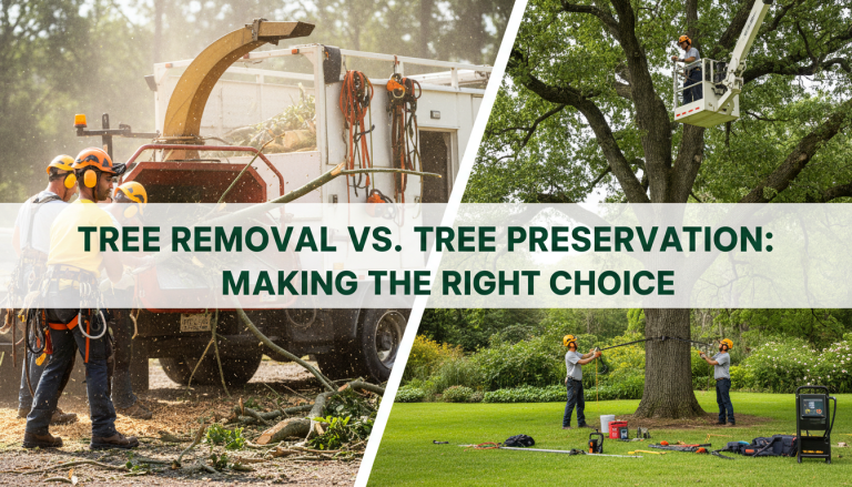 Tree Removal vs. Tree Preservation: Making the Right Choice